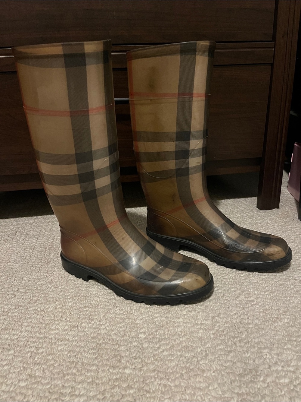 Authentic Burberry Rainboots